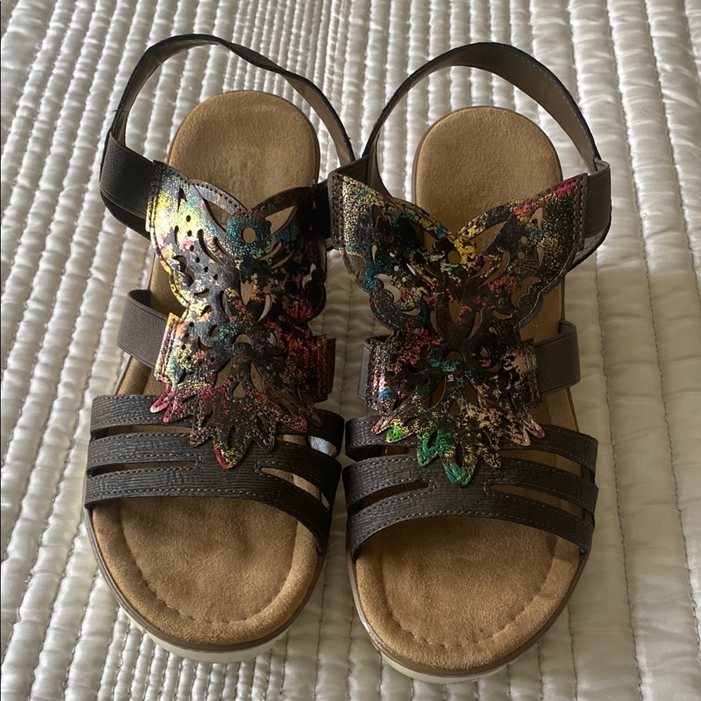 Butterfly Rieker Sandals